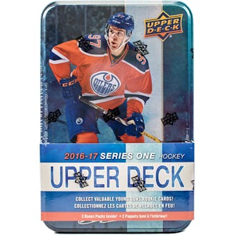 2016/17 Upper Deck Series 1 Hockey Tin (Box)