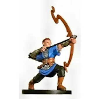 Dungeons & Dragons Mini Aberrations Half Elf Bow Initiate Figure