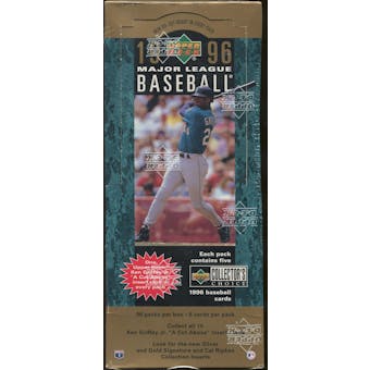 1996 Upper Deck Collector's Choice Baseball Retail 96 Pack Box
