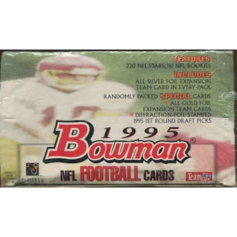 1995 Bowman Football Retail 20 Pack Box