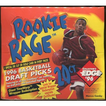1996/97 Collector's Edge Rookie Rage Basketball Retail Box