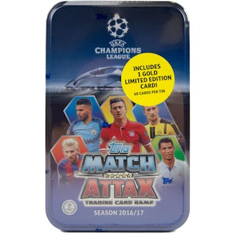 2016/17 Topps UEFA Champions League Match Attax Soccer Mega Tin