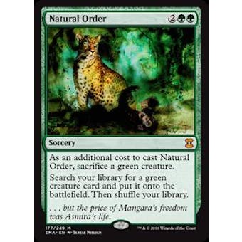 Magic the Gathering Eternal Masters Single Natural Order Foil NEAR MINT (NM)