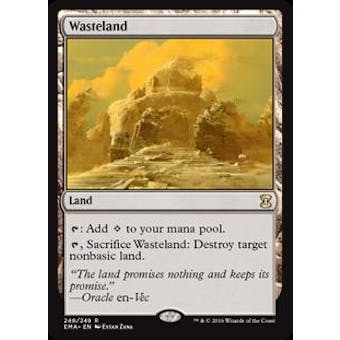 Magic the Gathering Eternal Masters Single Wasteland - SLIGHT PLAY (SP)