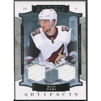 2015/16 Artifacts #207 Max Domi Rookie Jersey #120/399