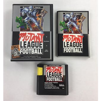 Sega Genesis Mutant League Football Boxed Complete