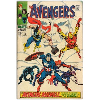 Avengers #58 VF-