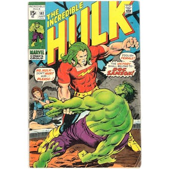 Incredible Hulk #141 VG/FN