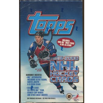 1999/00 Topps Hockey Retail 36-Pack Box