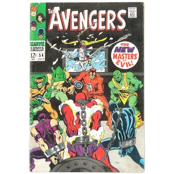 Avengers #54 FN-
