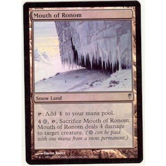 Magic the Gathering Coldsnap Single Mouth of Ronom Foil