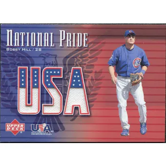 2003 Upper Deck National Pride Memorabilia #BH Bobby Hill Field Jersey