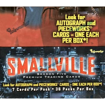 Smallville Season 5 Hobby Box (2006 InkWorks)