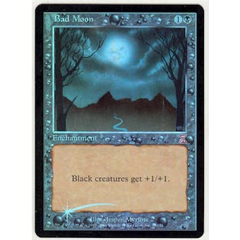 Magic the Gathering Time Spiral Single Bad Moon Foil