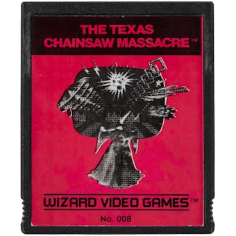 Atari 2600 The Texas Chainsaw Massacre Authentic Cart! RARE!
