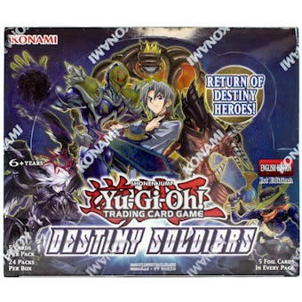 Yu-Gi-Oh Destiny Soldiers Booster Box