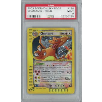Pokemon Skyridge Charizard 146/144 Holo Rare PSA 9