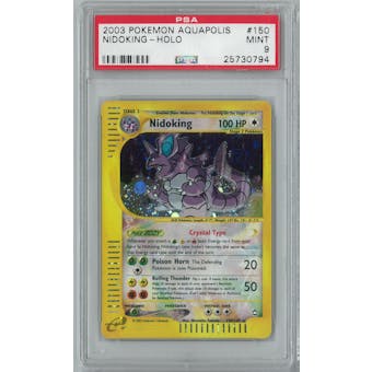 Pokemon Aquapolis Nidoking 150/147 Holo Rare PSA 9