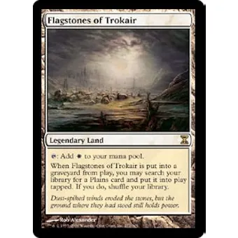 Magic the Gathering Time Spiral Single Flagstones of Trokair - NEAR MINT (NM)