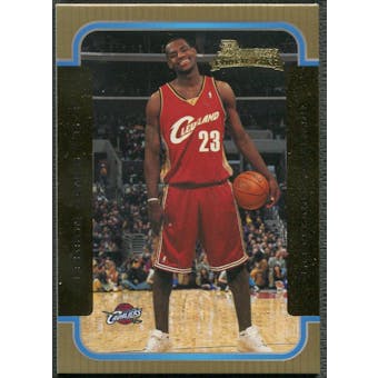 2003/04 Bowman #123 LeBron James Gold Rookie
