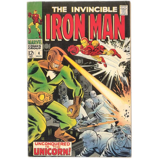 Iron Man #4  FN/VF