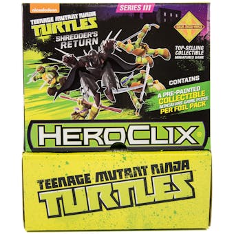 Teenage Mutant Ninja Turtles Heroclix: Shredder's Return Gravity Feed Box (24 Ct.)