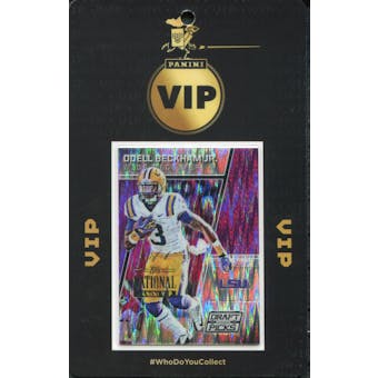 2016 Panini National VIP Party Event Badge Odell Beckham 1/1 Prizm Draft