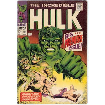 Incredible Hulk #102  VG/FN