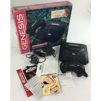 Sega Genesis Lion King Special Edition System Boxed