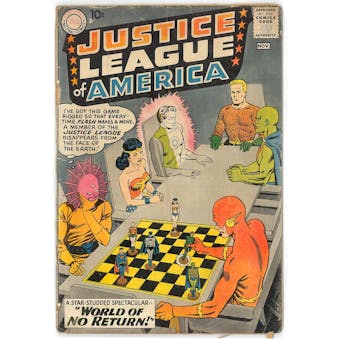 Justice League of America #1  FR (Cover and all pages detached tape on inside back cover)