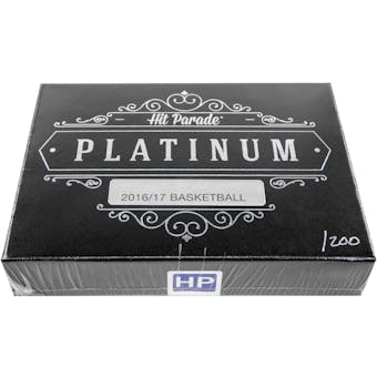 2016/17 Hit Parade Basketball Platinum Signature Edition Box