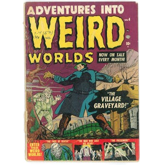 Adventures Into Weird Worlds #4 GD+