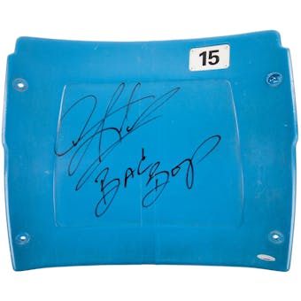 Dennis Rodman Autographed Detroit Pistons Pontiac Silverdome Seatback with "Bad Boys" Inscrip. (Tristar)