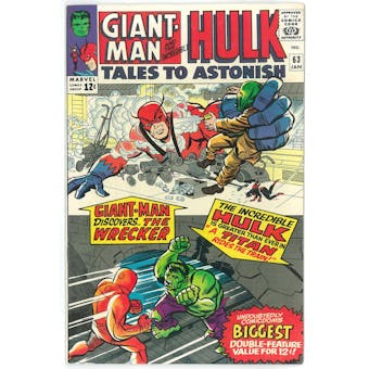 Tales to Astonish #63 FN