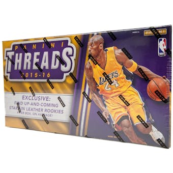 2015/16 Panini Threads Premium Basketball Hobby Box