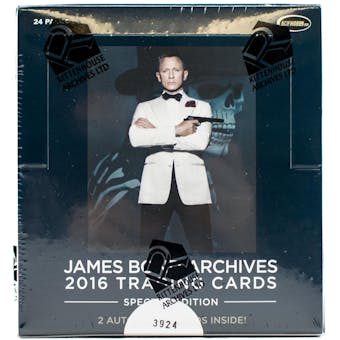 James Bond Archives Spectre Edition Trading Cards Box (Rittenhouse 2016)