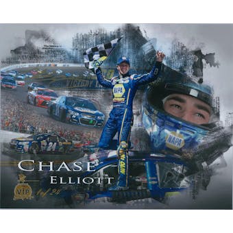 Chase Elliott Autographed 8x10 Photo 2016 The National Panini VIP Super 1 of 24