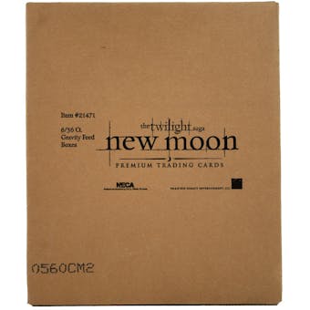 Twilight New Moon Trading Cards Retail 36-Pack 6-Box Case (NECA 2009)