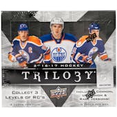 2016/17 Upper Deck Trilogy Hockey Hobby Box