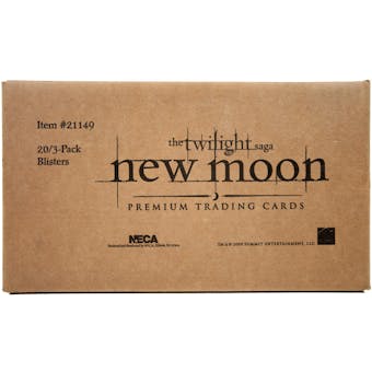 Twilight New Moon Trading Cards Blister Box - 60 Packs! - (NECA 2009)