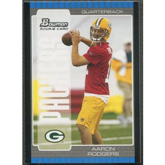 2005 Bowman #112 Aaron Rodgers Rookie
