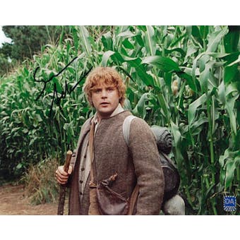 Sean Astin Autographed Rings Corn 8x10 Lord Of The Rings Photo