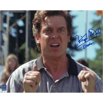 Christopher McDonald Autographed Point 8x10 Shooter McGavin Photo