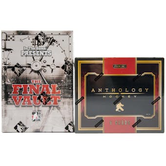 COMBO DEAL - 2015/16 ITG The Final Vault & Panini Anthology Hockey Hobby Boxes