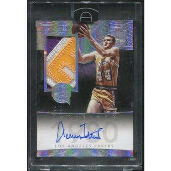 2014/15 Panini Eminence #5 Jerry West HOF Silver Patch Auto #6/8