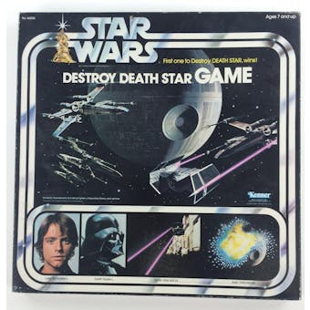 Star Wars Destroy Death Star Board Game Complete