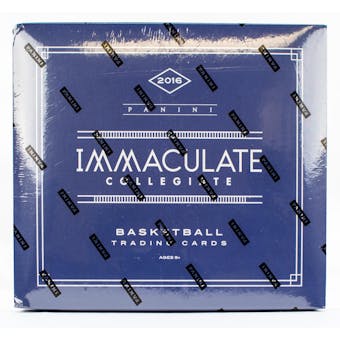 2016/17 Panini Immaculate Collection Collegiate Basketball Hobby Box