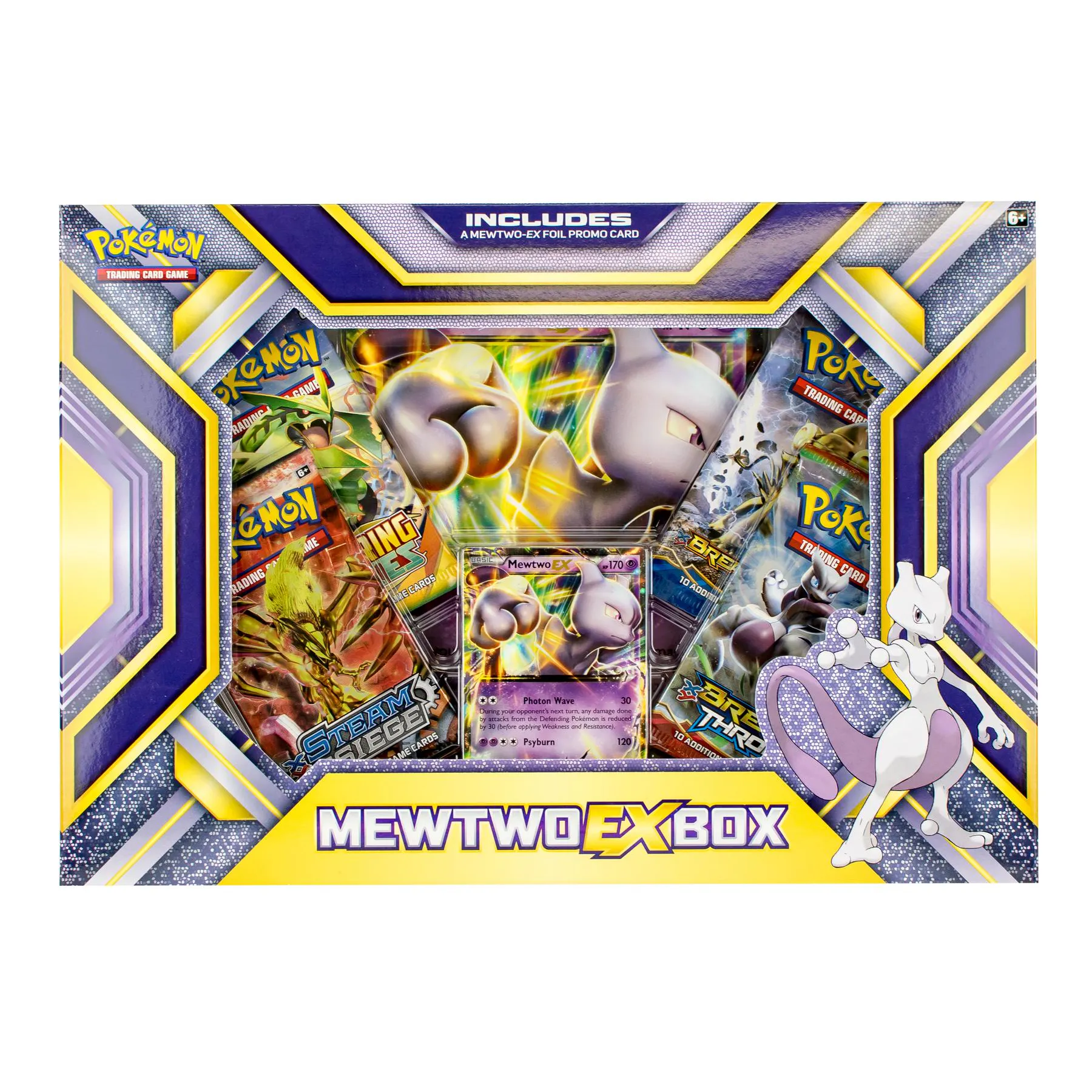 pokemon cards mewtwo box XY Breakthrough Elite Trainer (Mewtwo Y) along with Team Rockets Meowth and Team Rockets Giovanni Pokmon TCG: Mewtwo-EX Box