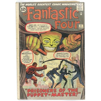 Fantastic Four #8 GD/VG