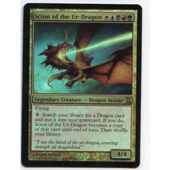 Magic the Gathering Time Spiral Single Scion of the Ur-Dragon FOIL - SLIGHT PLAY (SP)